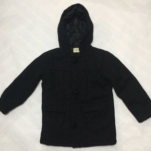 Crazy 8 Boys 5T Black Pea Coat
